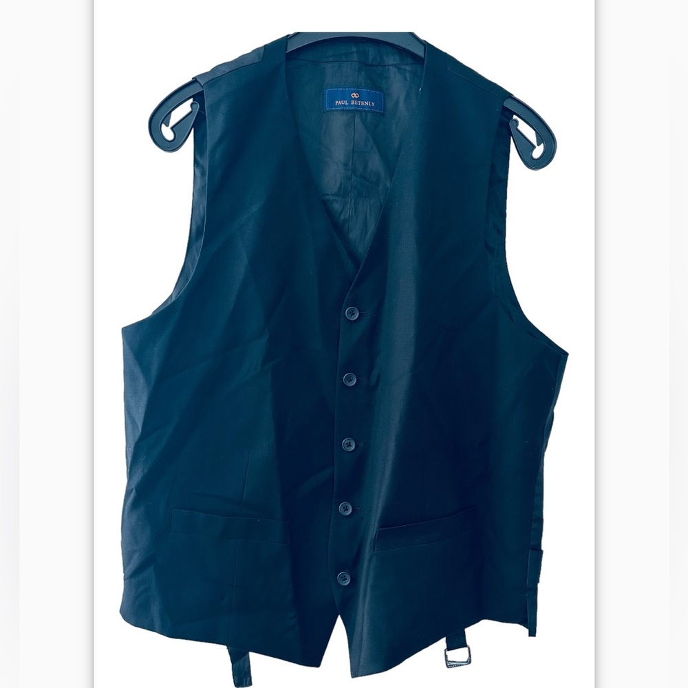 PAUL Betenly Black Men's Vest Size 40L